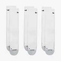 Nike Everyday Max Cushioned тренировочные Crew носки (3 пары) цвет белый