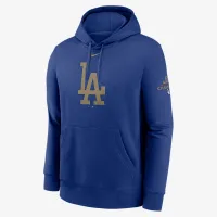 Los Angeles Dodgers 2024 World Series Champions Gold Club мужские Nike MLB Pullover Толстовка с капюшоном синий