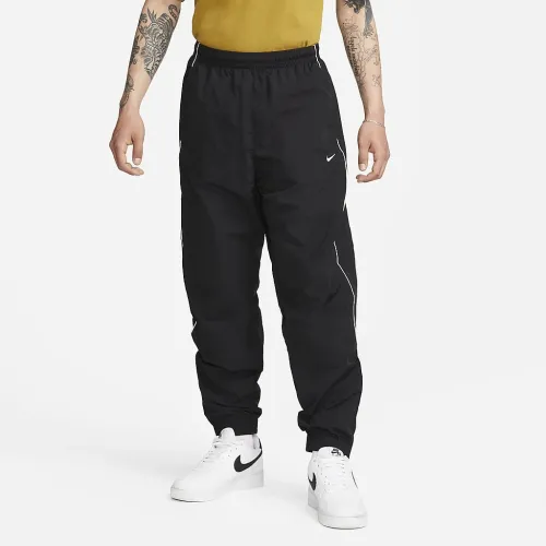 Nike Solo Swoosh мужские спортивные штаны цвет черный