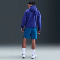 Nike Sportswear Club мужские Fleece Pullover Толстовка с капюшоном цвет фиолетовый