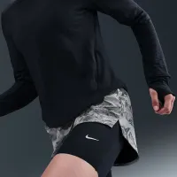 Nike Swift жіноча Mid-Rise 2-in-1 Running шорти with Reflective Accents колір сірий