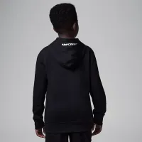 Nike Jordan MJ Flight MVP Big детские Fleece Pullover Толстовка с капюшоном цвет черный