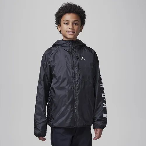 Nike Jordan Big детские Lightweight Fleece-Lined Куртка цвет черный