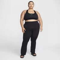 Nike Zenvy жіноча З високою талією Flaколір червоний лосіни (великі розміри) колір чорний