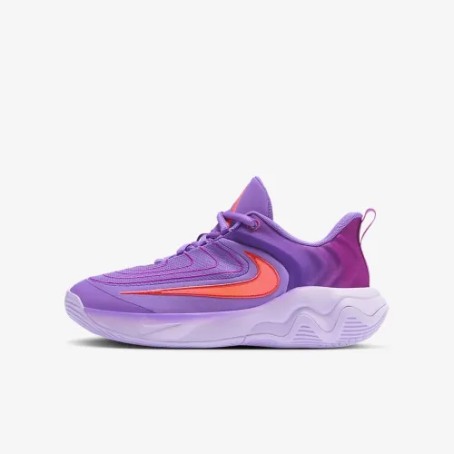 Nike Giannis Immortality 4 Big дитячі баскетбольні Кросівки колір фіолетовий