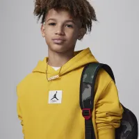 Nike Jordan Flight Fleece Big дитячі Pullover Толстовка з капюшоном Yellow