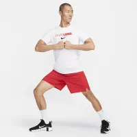 Nike Dri-FIT чоловічі Fitness футболка колір білий