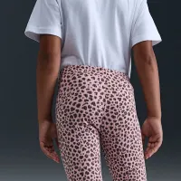 Nike Wild Warmth Little детские Crew Top and лосины набор Pink