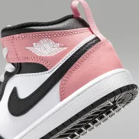 Nike Jordan 1 Mid Little дитячі Кросівки колір білий