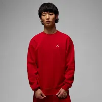 Nike Jordan Brooklyn Fleece чоловічі Crew-Neck світшот колір червоний