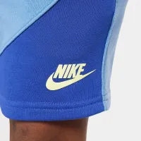 Nike Sportswear Little детские On the Move French Terry шорты синий