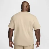 Nike Sportswear Premium Essentials мужские футболка цвет коричневый