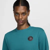 Nike Sabrina жіноча Long-Sleeve баскетбольні футболка блакитний