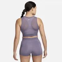 Nike Pro жіноча Mesh Tank Top колір фіолетовий