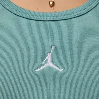 Nike Jordan Essentials жіноча Tank колір зелений