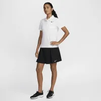Nike Victory женская Dri-FIT Short-Sleeve Striped для гольфа Polo цвет белый