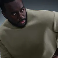 Nike 24.7 ImpossiblySoft мужские Dri-FIT Crew цвет зеленый