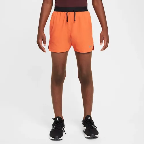 Nike Multi Tech EasyOn Big детские (для мальчиков) Dri-FIT тренировочные шорты Orange