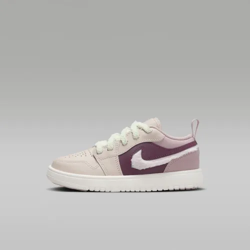 Nike Jordan 1 Low Alt SE Little дитячі Кросівки колір коричневий
