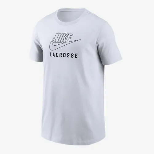 Nike Swoosh Big детские Lacrosse футболка цвет белый