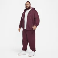 Nike Solo Swoosh мужские Full-Zip Толстовка с капюшоном цвет красный