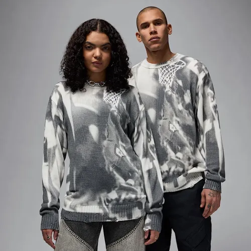 Nike Air Jordan чоловічі Knit Sweater колір білий