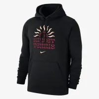 Nike Club чоловічі Tennis Fleece Pullover Толстовка з капюшоном колір чорний