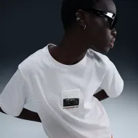 Nike Sportswear женская Crew-Neck футболка цвет коричневый