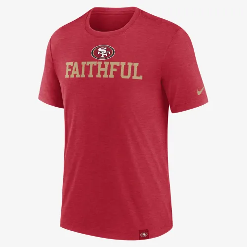 San Francisco 49ers Blitz мужские Nike NFL футболка цвет красный