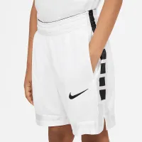 Nike Dri-FIT Elite Big дитячі (для хлопчиків) баскетбольні шорти колір білий