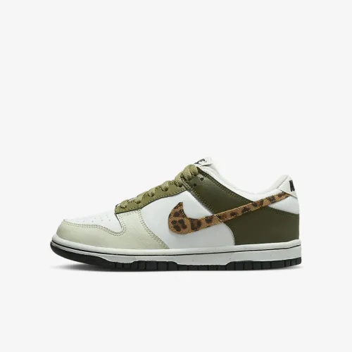 Nike Dunk Low Big дитячі Кросівки колір білий