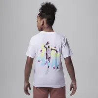 Nike Jordan Big детские Dunk Graphic футболка цвет белый
