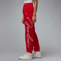Nike Jordan Brooklyn Fleece женская Graphic Pants цвет красный