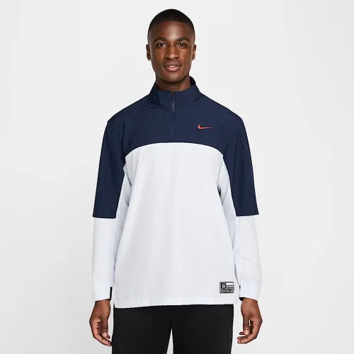Nike для гольфу Club чоловічі Dri-FIT 1/2-Zip для гольфу Куртка блакитний