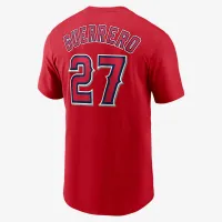 Vladimir Guerrero Los Angeles Angels Cooperstown Fuse мужские Nike MLB футболка цвет красный