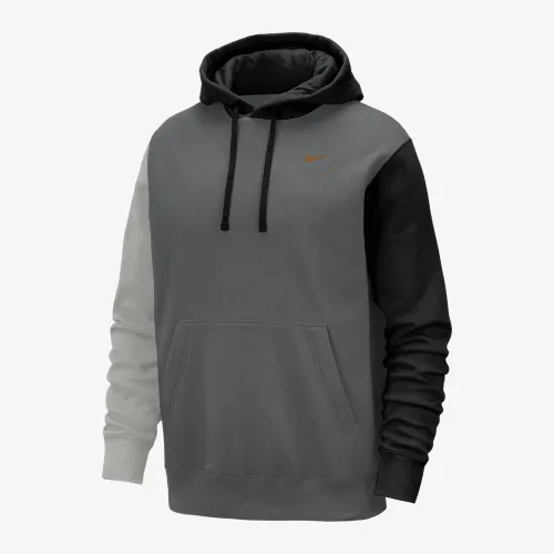 Texas Club Fleece чоловічі Nike College Толстовка з капюшоном колір сірий