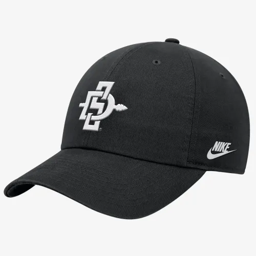 San Diego State Nike College Cap цвет черный