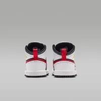 Nike Jordan 1 Mid Baby/Toddler Кроссовки цвет черный