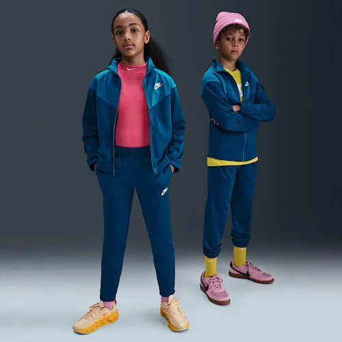 Nike Sportswear Big детские Dri-FIT Tracksuit синий