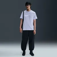 Nike Sportswear Swoosh чоловічі футболка колір фіолетовий