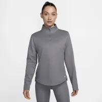 Nike Therma-FIT One женская Long-Sleeve 1/2-Zip Top цвет серый