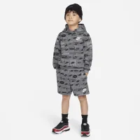Nike Sportswear Club Little детские Толстовка с капюшоном цвет серый