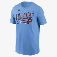 Philadelphia Phillies Cooperstown Retro чоловічі Nike MLB футболка блакитний