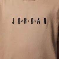 Nike Jordan Big дитячі Embroideколір червоний футболка колір коричневий