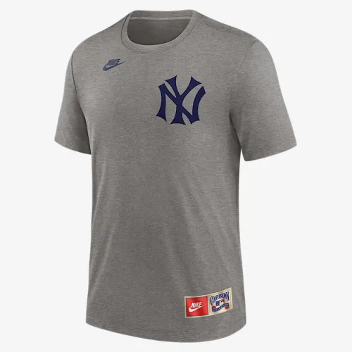 Babe Ruth New York Yankees Cooperstown чоловічі Nike MLB футболка колір сірий