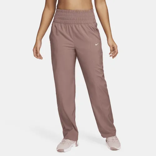 Nike Dri-FIT One жіноча Ultra З високою талією Pants колір фіолетовий