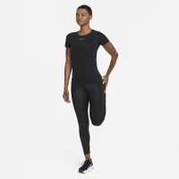 Nike Dri-FIT ADV Aura жіноча Slim-Fit Short-Sleeve Top колір чорний