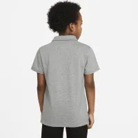 Nike Dri-FIT Little дитячі Polo Top колір сірий