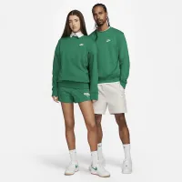 Nike Sportswear Club Fleece мужские Crew цвет зеленый