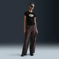 Nike Sportswear женская Slim Short-Sleeve Tee цвет черный